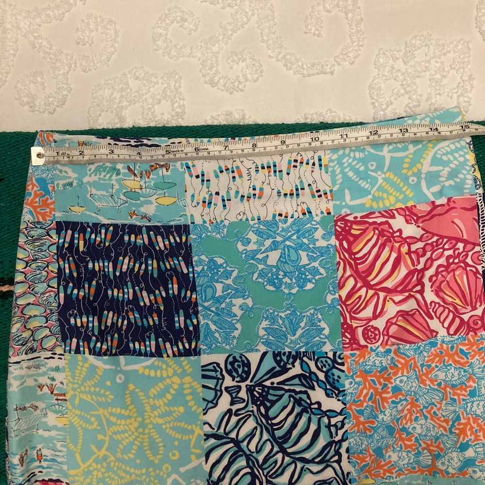 Lilly Pulitzer - Skirt - Patchwork With Scalloped… - image 3